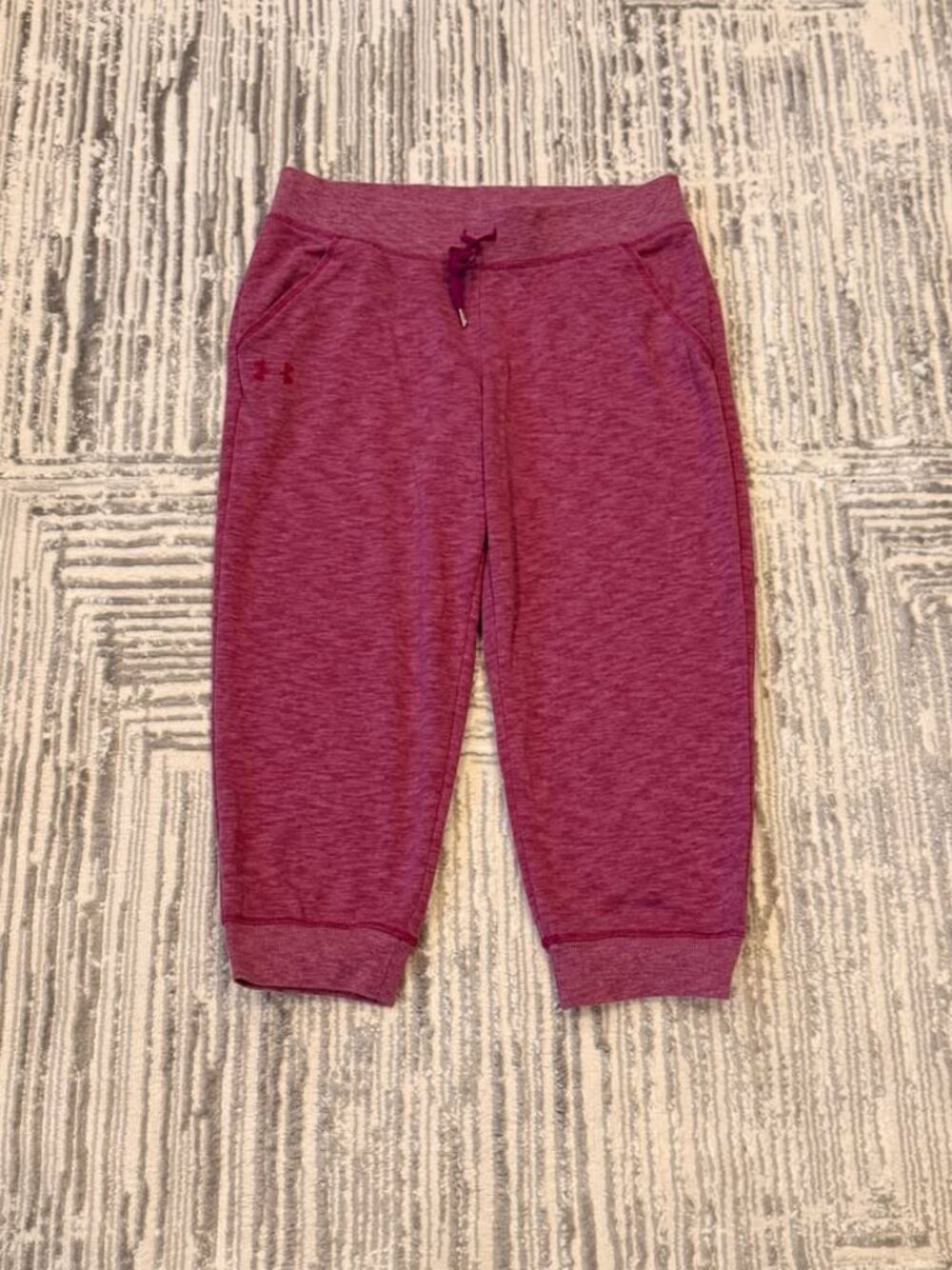 Under Armour women's small All Season Gear purple jogger sweatpants